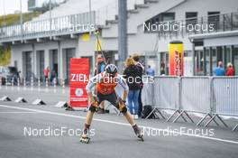03.09.2022, Oberhof, Germany (GER): Laurin Fravi (SUI) - German Championships biathon, sprint men, Oberhof (GER). www.nordicfocus.com. © Deubert/NordicFocus. Every downloaded picture is fee-liable.