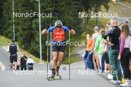 03.09.2022, Oberhof, Germany (GER): Cedric Christille (ITA) - German Championships biathon, sprint men, Oberhof (GER). www.nordicfocus.com. © Deubert/NordicFocus. Every downloaded picture is fee-liable.