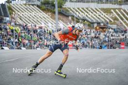 03.09.2022, Oberhof, Germany (GER): Maxime Germaine (USA) - German Championships biathon, sprint men, Oberhof (GER). www.nordicfocus.com. © Deubert/NordicFocus. Every downloaded picture is fee-liable.