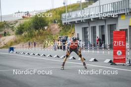 03.09.2022, Oberhof, Germany (GER): Laurin Fravi (SUI) - German Championships biathon, sprint men, Oberhof (GER). www.nordicfocus.com. © Deubert/NordicFocus. Every downloaded picture is fee-liable.