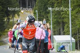 03.09.2022, Oberhof, Germany (GER): Sandro Bovisi (SUI) - German Championships biathon, sprint men, Oberhof (GER). www.nordicfocus.com. © Deubert/NordicFocus. Every downloaded picture is fee-liable.