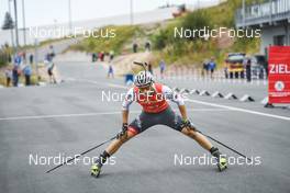 03.09.2022, Oberhof, Germany (GER): Niklas Hartweg (SUI) - German Championships biathon, sprint men, Oberhof (GER). www.nordicfocus.com. © Deubert/NordicFocus. Every downloaded picture is fee-liable.