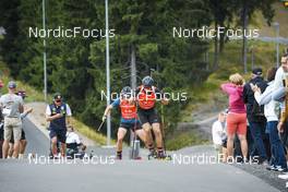 03.09.2022, Oberhof, Germany (GER): Serafin Wiestner (SUI) - German Championships biathon, sprint men, Oberhof (GER). www.nordicfocus.com. © Deubert/NordicFocus. Every downloaded picture is fee-liable.