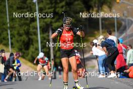 03.09.2022, Oberhof, Germany (GER): Luise Born (GER) - German Championships biathon, sprint women, Oberhof (GER). www.nordicfocus.com. © Deubert/NordicFocus. Every downloaded picture is fee-liable.