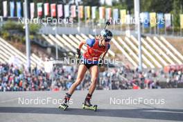 03.09.2022, Oberhof, Germany (GER): Michela Carrara (ITA) - German Championships biathon, sprint women, Oberhof (GER). www.nordicfocus.com. © Deubert/NordicFocus. Every downloaded picture is fee-liable.