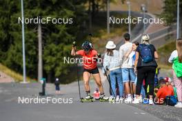 03.09.2022, Oberhof, Germany (GER): Nina Lange (GER) - German Championships biathon, sprint women, Oberhof (GER). www.nordicfocus.com. © Deubert/NordicFocus. Every downloaded picture is fee-liable.