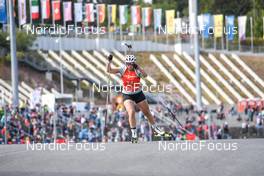 03.09.2022, Oberhof, Germany (GER): Lena Haecki (SUI) - German Championships biathon, sprint women, Oberhof (GER). www.nordicfocus.com. © Deubert/NordicFocus. Every downloaded picture is fee-liable.