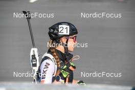 03.09.2022, Oberhof, Germany (GER): Aita Gasparin (SUI) - German Championships biathon, sprint women, Oberhof (GER). www.nordicfocus.com. © Deubert/NordicFocus. Every downloaded picture is fee-liable.