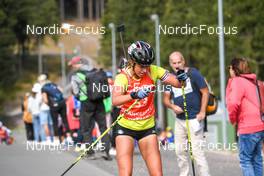 03.09.2022, Oberhof, Germany (GER): Beatrice Trabucchi (ITA) - German Championships biathon, sprint women, Oberhof (GER). www.nordicfocus.com. © Deubert/NordicFocus. Every downloaded picture is fee-liable.