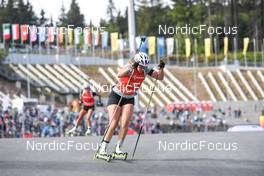 03.09.2022, Oberhof, Germany (GER): Lena Haecki (SUI) - German Championships biathon, sprint women, Oberhof (GER). www.nordicfocus.com. © Deubert/NordicFocus. Every downloaded picture is fee-liable.
