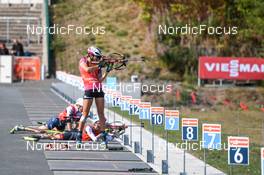 03.09.2022, Oberhof, Germany (GER): Lisa Vittozzi (ITA) - German Championships biathon, sprint women, Oberhof (GER). www.nordicfocus.com. © Deubert/NordicFocus. Every downloaded picture is fee-liable.