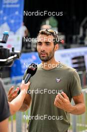 02.09.2022, Annecy, France (FRA): feature: Martin Fourcade, interview - Martin Fourcade Nordic Festival, Annecy (FRA). www.nordicfocus.com. © Reichert/NordicFocus. Every downloaded picture is fee-liable.