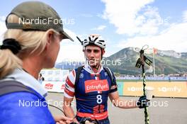 03.09.2022, Annecy, France (FRA): Sean Doherty (USA) - Martin Fourcade Nordic Festival, Annecy (FRA). www.nordicfocus.com. © Manzoni/NordicFocus. Every downloaded picture is fee-liable.