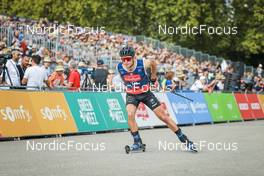 03.09.2022, Annecy, France (FRA): Jules Lapierre (FRA) - Martin Fourcade Nordic Festival, Annecy (FRA). www.nordicfocus.com. © Manzoni/NordicFocus. Every downloaded picture is fee-liable.
