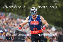 03.09.2022, Annecy, France (FRA): Lucas Chanavat (FRA) - Martin Fourcade Nordic Festival, Annecy (FRA). www.nordicfocus.com. ©Manzoni/NordicFocus. Every downloaded picture is fee-liable.