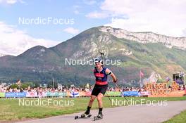 03.09.2022, Annecy, France (FRA): Sverre Dahlen Aspenes (NOR) - Martin Fourcade Nordic Festival, Annecy (FRA). www.nordicfocus.com. © Reichert/NordicFocus. Every downloaded picture is fee-liable.