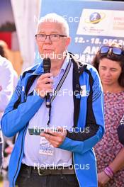 03.09.2022, Annecy, France (FRA): Olle Dahlin (IBU president) - Martin Fourcade Nordic Festival, Annecy (FRA). www.nordicfocus.com. © Reichert/NordicFocus. Every downloaded picture is fee-liable.