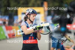 03.09.2022, Annecy, France (FRA): Anais Chevalier-Bouchet (FRA) - Martin Fourcade Nordic Festival, Annecy (FRA). www.nordicfocus.com. © Manzoni/NordicFocus. Every downloaded picture is fee-liable.