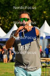 02.09.2022, Annecy, France (FRA): feature: announcer - Martin Fourcade Nordic Festival, Annecy (FRA). www.nordicfocus.com. © Reichert/NordicFocus. Every downloaded picture is fee-liable.