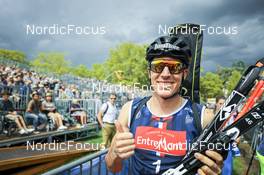03.09.2022, Annecy, France (FRA): Quentin Fillon Maillet (FRA) - Martin Fourcade Nordic Festival, Annecy (FRA). www.nordicfocus.com. © Manzoni/NordicFocus. Every downloaded picture is fee-liable.