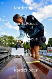 03.09.2022, Annecy, France (FRA): feature: preparations - Martin Fourcade Nordic Festival, Annecy (FRA). www.nordicfocus.com. © Reichert/NordicFocus. Every downloaded picture is fee-liable.