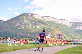 03.09.2022, Annecy, France (FRA): Antonin Guigonnat (FRA) - Martin Fourcade Nordic Festival, Annecy (FRA). www.nordicfocus.com. © Reichert/NordicFocus. Every downloaded picture is fee-liable.
