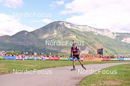 03.09.2022, Annecy, France (FRA): Quentin Fillon Maillet (FRA) - Martin Fourcade Nordic Festival, Annecy (FRA). www.nordicfocus.com. © Reichert/NordicFocus. Every downloaded picture is fee-liable.