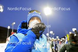 08.02.2022, Beijing, China (CHN): Vincent Vittoz (FRA), coach team France - XXIV. Olympic Winter Games Beijing 2022, Biathlon, individual men, Beijing (CHN). www.nordicfocus.com. © Manzoni/NordicFocus. Every downloaded picture is fee-liable.