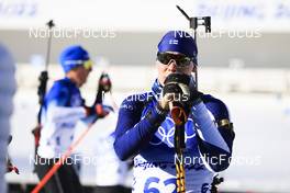 08.02.2022, Beijing, China (CHN): Tuomas Harjula (FIN) - XXIV. Olympic Winter Games Beijing 2022, Biathlon, individual men, Beijing (CHN). www.nordicfocus.com. © Manzoni/NordicFocus. Every downloaded picture is fee-liable.