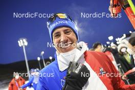 08.02.2022, Beijing, China (CHN): Quentin Fillon Maillet (FRA) - XXIV. Olympic Winter Games Beijing 2022, Biathlon, individual men, Beijing (CHN). www.nordicfocus.com. © Manzoni/NordicFocus. Every downloaded picture is fee-liable.