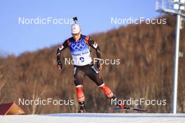08.02.2022, Beijing, China (CHN): Scott Gow (CAN) - XXIV. Olympic Winter Games Beijing 2022, Biathlon, individual men, Beijing (CHN). www.nordicfocus.com. © Manzoni/NordicFocus. Every downloaded picture is fee-liable.