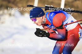 08.02.2022, Beijing, China (CHN): Johannes Thingnes Boe (NOR) - XXIV. Olympic Winter Games Beijing 2022, Biathlon, individual men, Beijing (CHN). www.nordicfocus.com. © Manzoni/NordicFocus. Every downloaded picture is fee-liable.