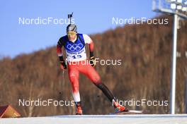 08.02.2022, Beijing, China (CHN): Simon Eder (AUT) - XXIV. Olympic Winter Games Beijing 2022, Biathlon, individual men, Beijing (CHN). www.nordicfocus.com. © Manzoni/NordicFocus. Every downloaded picture is fee-liable.