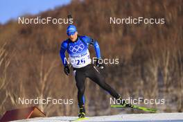 08.02.2022, Beijing, China (CHN): Kalev Ermits (EST) - XXIV. Olympic Winter Games Beijing 2022, Biathlon, individual men, Beijing (CHN). www.nordicfocus.com. © Manzoni/NordicFocus. Every downloaded picture is fee-liable.