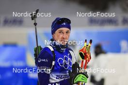 08.02.2022, Beijing, China (CHN): Tero Seppala (FIN) - XXIV. Olympic Winter Games Beijing 2022, Biathlon, individual men, Beijing (CHN). www.nordicfocus.com. © Manzoni/NordicFocus. Every downloaded picture is fee-liable.