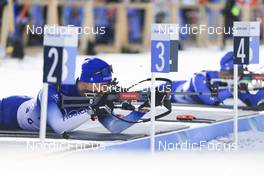 08.02.2022, Beijing, China (CHN): Emilien Jacquelin (FRA) - XXIV. Olympic Winter Games Beijing 2022, Biathlon, individual men, Beijing (CHN). www.nordicfocus.com. © Manzoni/NordicFocus. Every downloaded picture is fee-liable.
