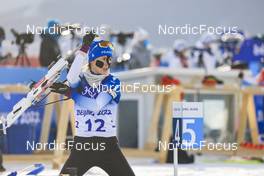 07.02.2022, Beijing, China (CHN): Anais Chevalier-Bouchet (FRA) - XXIV. Olympic Winter Games Beijing 2022, Biathlon, individual women, Beijing (CHN). www.nordicfocus.com. © Manzoni/NordicFocus. Every downloaded picture is fee-liable.