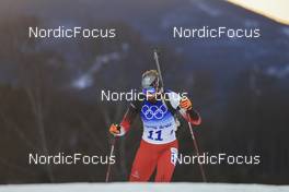 07.02.2022, Beijing, China (CHN): Lisa Theresa Hauser (AUT) - XXIV. Olympic Winter Games Beijing 2022, Biathlon, individual women, Beijing (CHN). www.nordicfocus.com. © Manzoni/NordicFocus. Every downloaded picture is fee-liable.
