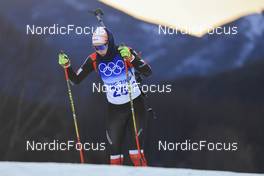 07.02.2022, Beijing, China (CHN): Megan Bankes (CAN) - XXIV. Olympic Winter Games Beijing 2022, Biathlon, individual women, Beijing (CHN). www.nordicfocus.com. © Manzoni/NordicFocus. Every downloaded picture is fee-liable.