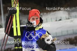 07.02.2022, Beijing, China (CHN): Denise Herrmann (GER) - XXIV. Olympic Winter Games Beijing 2022, Biathlon, individual women, Beijing (CHN). www.nordicfocus.com. © Manzoni/NordicFocus. Every downloaded picture is fee-liable.