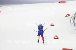 07.02.2022, Beijing, China (CHN): Undefined athlete competes - XXIV. Olympic Winter Games Beijing 2022, Biathlon, individual women, Beijing (CHN). www.nordicfocus.com. © Manzoni/NordicFocus. Every downloaded picture is fee-liable.