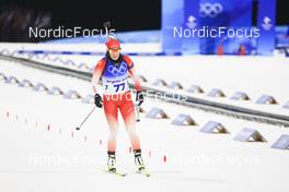 07.02.2022, Beijing, China (CHN): Selina Gasparin (SUI) - XXIV. Olympic Winter Games Beijing 2022, Biathlon, individual women, Beijing (CHN). www.nordicfocus.com. © Manzoni/NordicFocus. Every downloaded picture is fee-liable.