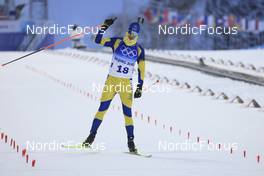 18.02.2022, Beijing, China (CHN): Martin Ponsiluoma (SWE) - XXIV. Olympic Winter Games Beijing 2022, Biathlon, mass men, Beijing (CHN). www.nordicfocus.com. © Manzoni/NordicFocus. Every downloaded picture is fee-liable.