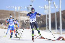 18.02.2022, Beijing, China (CHN): Hanna Sola (BLR) - XXIV. Olympic Winter Games Beijing 2022, Biathlon, mass women, Beijing (CHN). www.nordicfocus.com. © Manzoni/NordicFocus. Every downloaded picture is fee-liable.