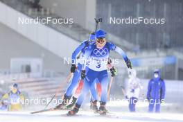 18.02.2022, Beijing, China (CHN): Anais Chevalier-Bouchet (FRA) - XXIV. Olympic Winter Games Beijing 2022, Biathlon, mass women, Beijing (CHN). www.nordicfocus.com. © Manzoni/NordicFocus. Every downloaded picture is fee-liable.