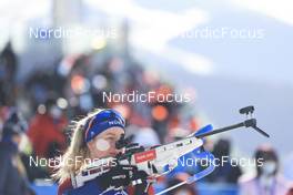 18.02.2022, Beijing, China (CHN): Tiril Eckhoff (NOR) - XXIV. Olympic Winter Games Beijing 2022, Biathlon, mass women, Beijing (CHN). www.nordicfocus.com. © Manzoni/NordicFocus. Every downloaded picture is fee-liable.