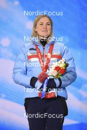 06.02.2022, Beijing, China (CHN): Marte Olsbu Roeiseland (NOR) - XXIV. Olympic Winter Games Beijing 2022, Biathlon, medals, Beijing (CHN). www.nordicfocus.com. © Manzoni/NordicFocus. Every downloaded picture is fee-liable.