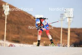 05.02.2022, Beijing, China (CHN): Uliana Nigmatullina (ROC) - XXIV. Olympic Winter Games Beijing 2022, Biathlon, mixed relay, Beijing (CHN). www.nordicfocus.com. © Manzoni/NordicFocus. Every downloaded picture is fee-liable.