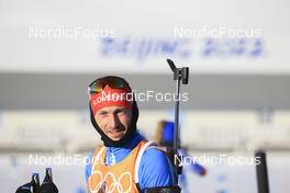 05.02.2022, Beijing, China (CHN): Jakov Fak (SLO) - XXIV. Olympic Winter Games Beijing 2022, Biathlon, mixed relay, Beijing (CHN). www.nordicfocus.com. © Manzoni/NordicFocus. Every downloaded picture is fee-liable.