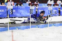 05.02.2022, Beijing, China (CHN): Olli Hiidensalo (FIN) - XXIV. Olympic Winter Games Beijing 2022, Biathlon, mixed relay, Beijing (CHN). www.nordicfocus.com. © Manzoni/NordicFocus. Every downloaded picture is fee-liable.